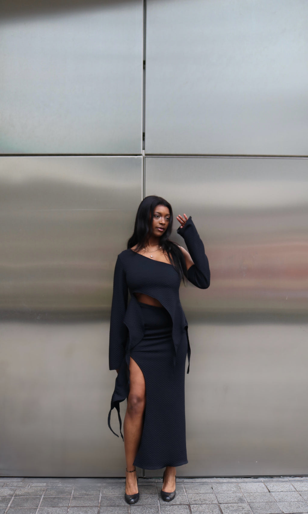 Raven Curl Top