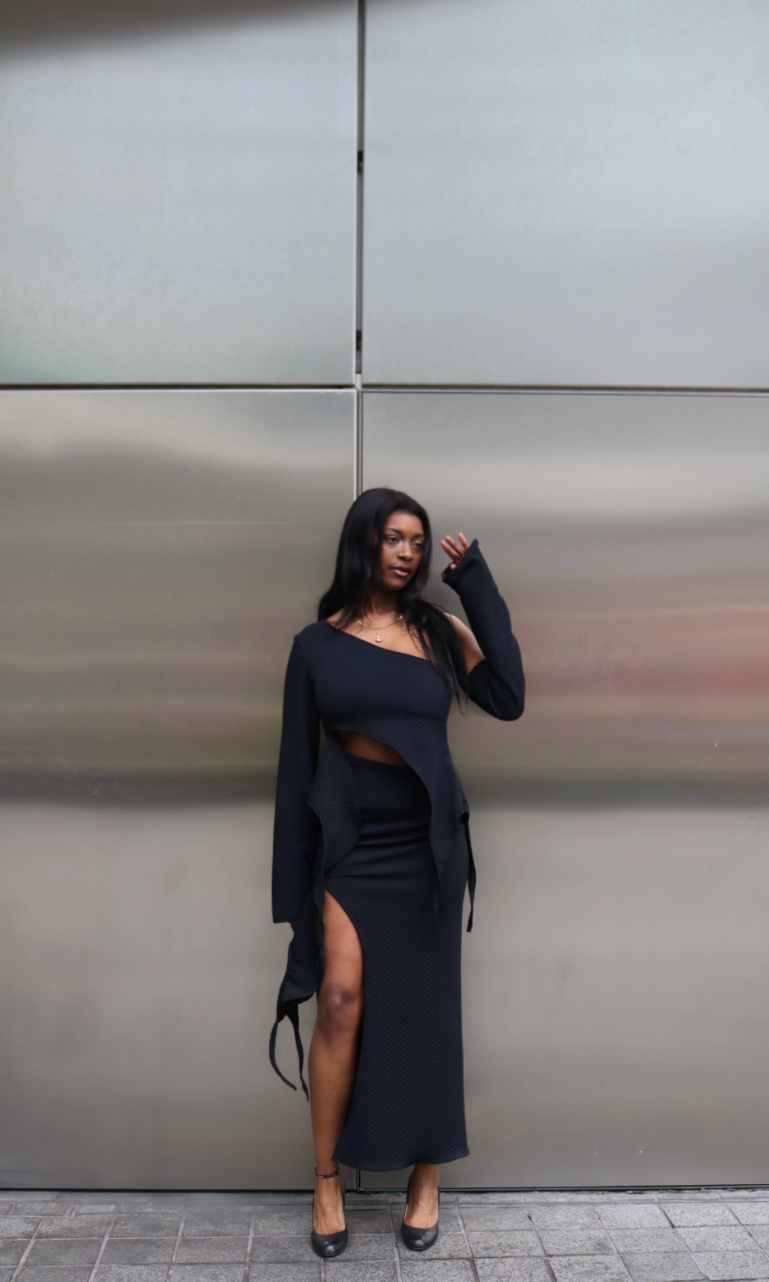 Raven Curl Skirt