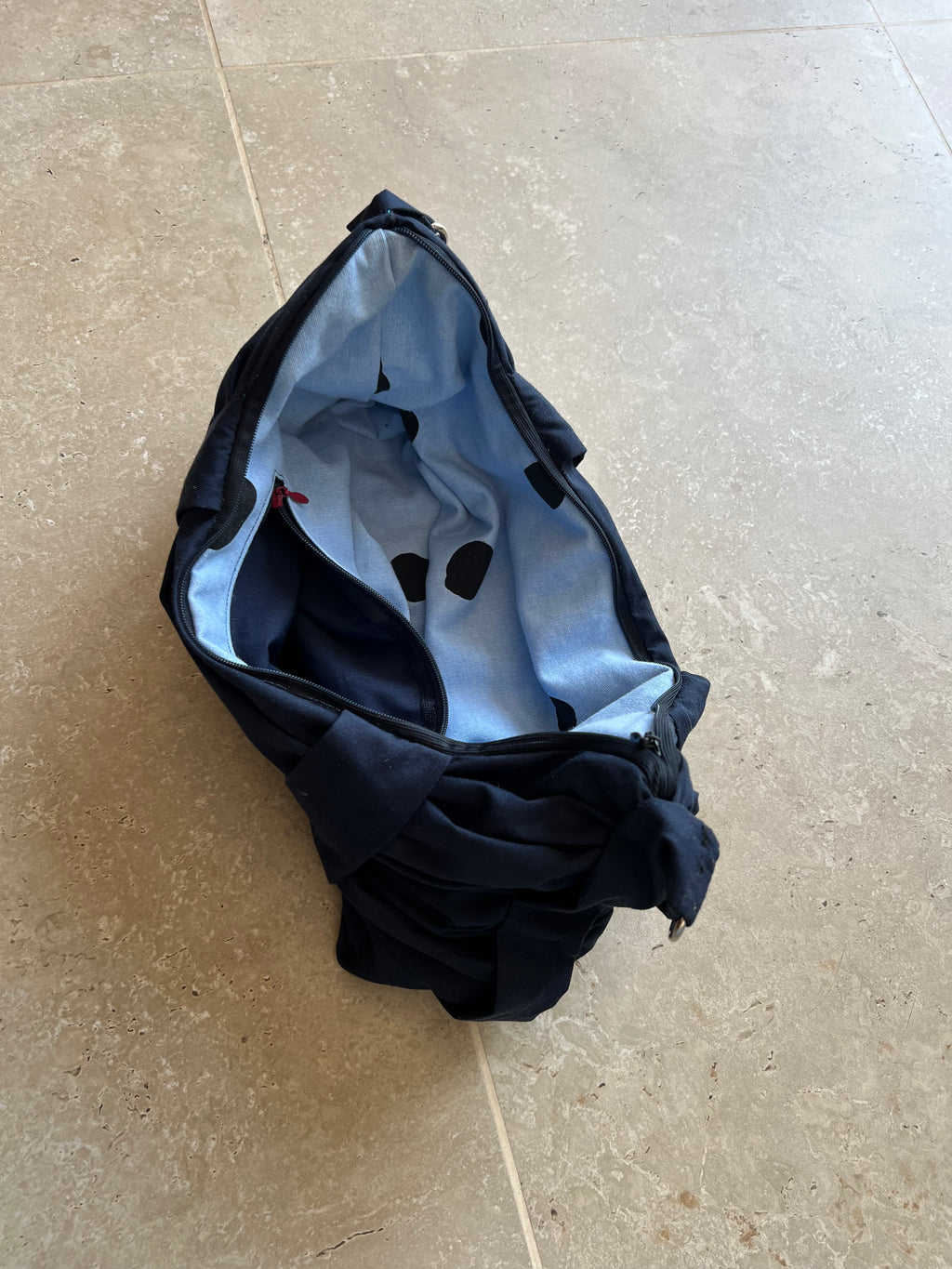 Harness Crescent Bag Navy
