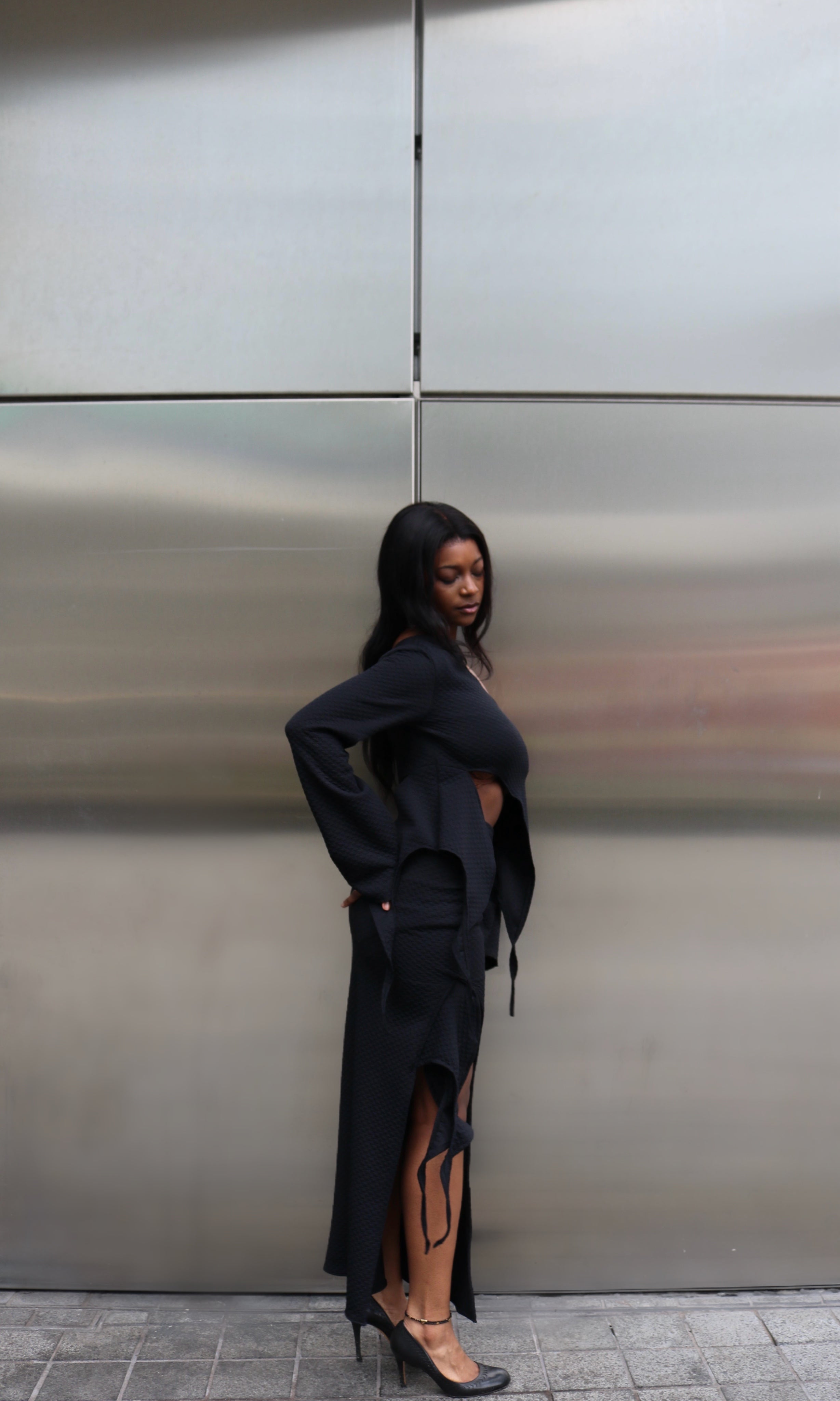 Raven Curl Skirt