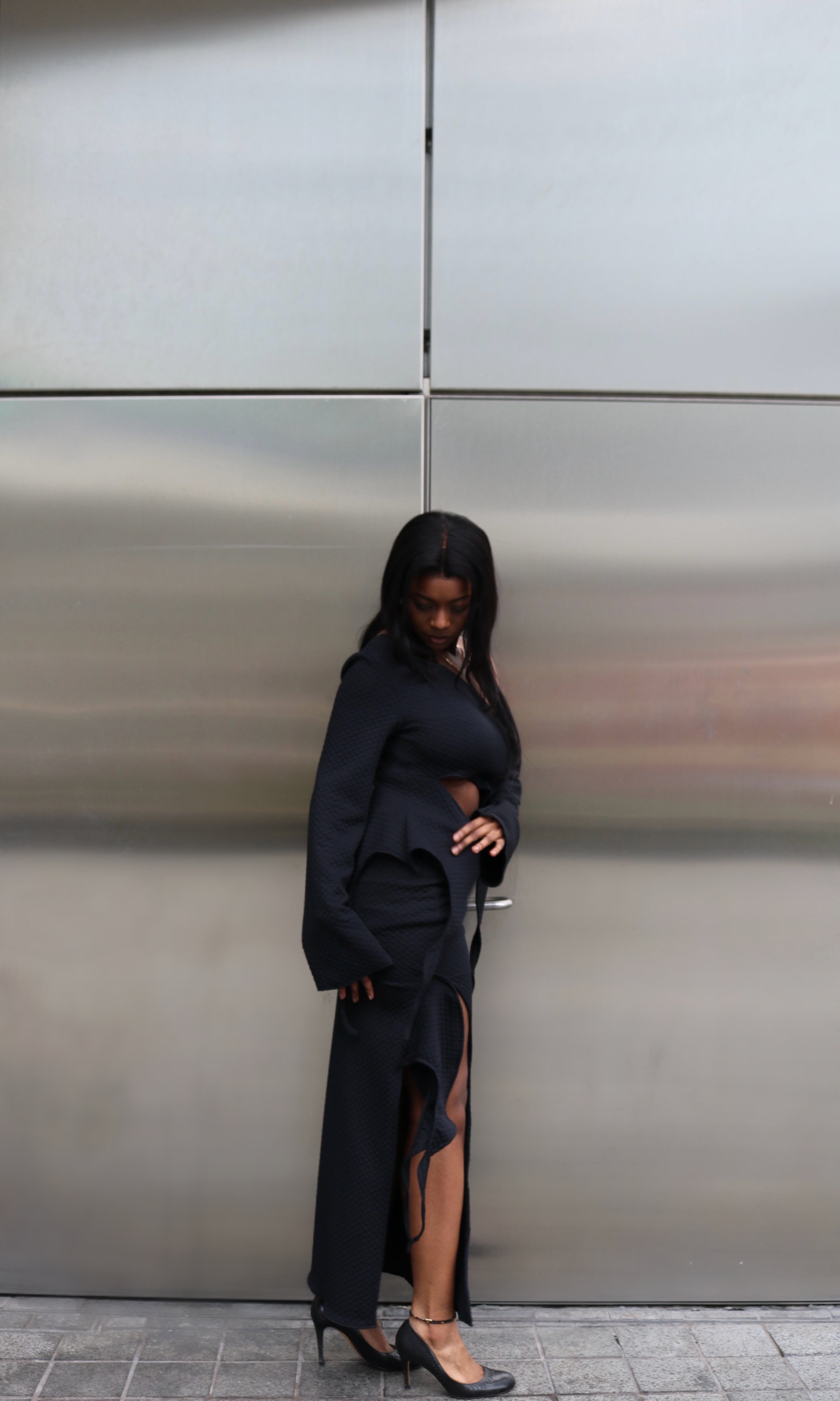 Raven Curl Skirt