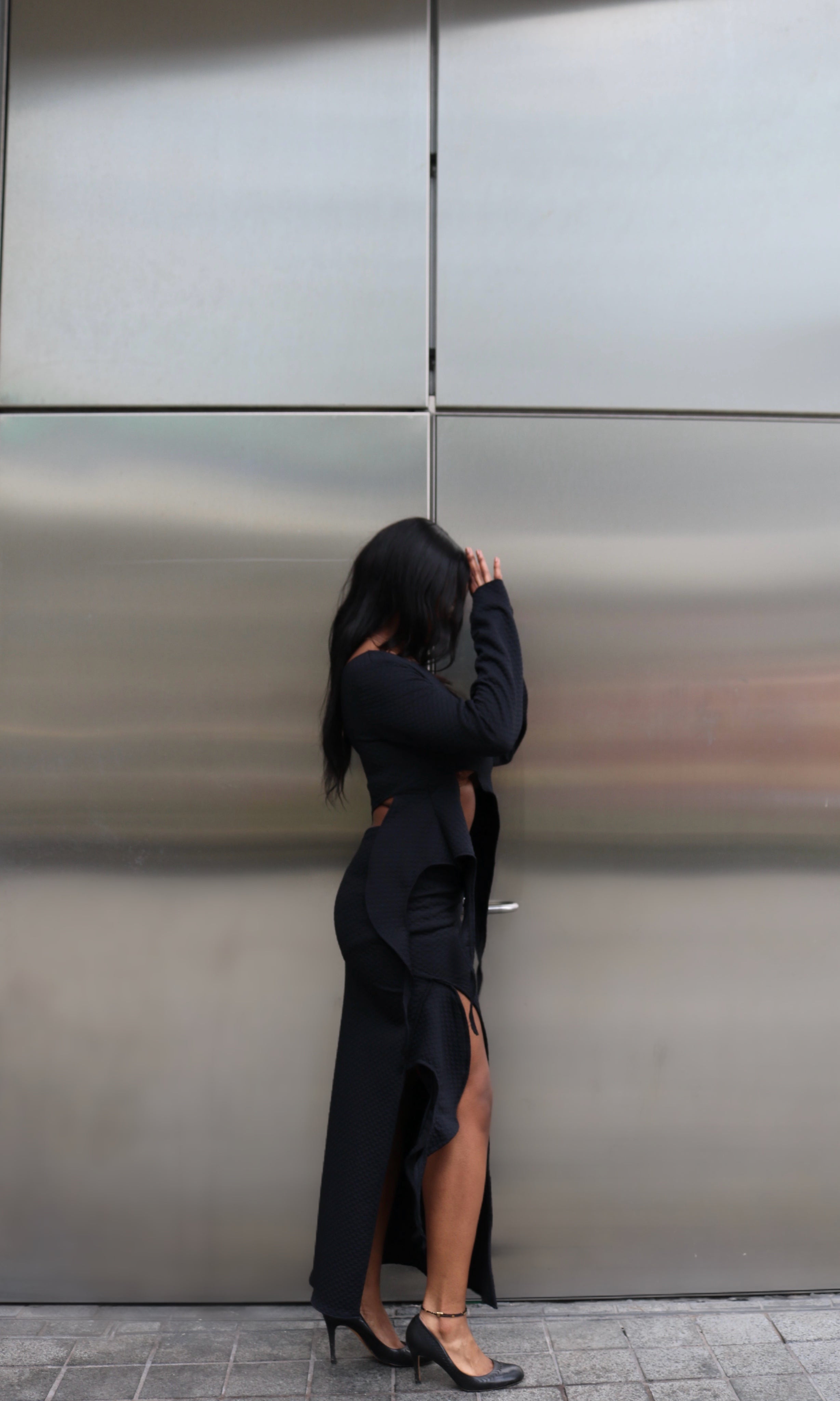 Raven Curl Skirt