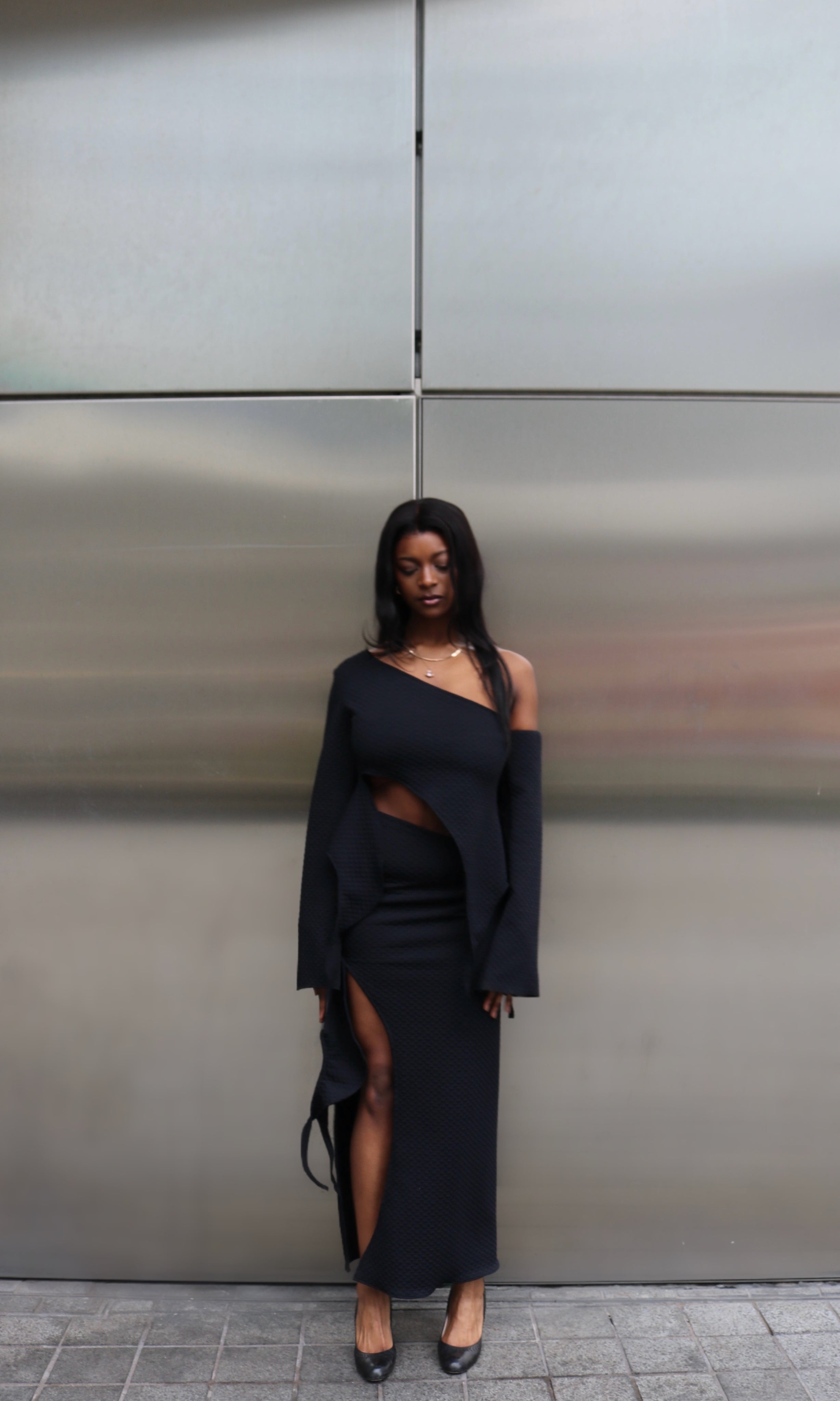 Raven Curl Skirt