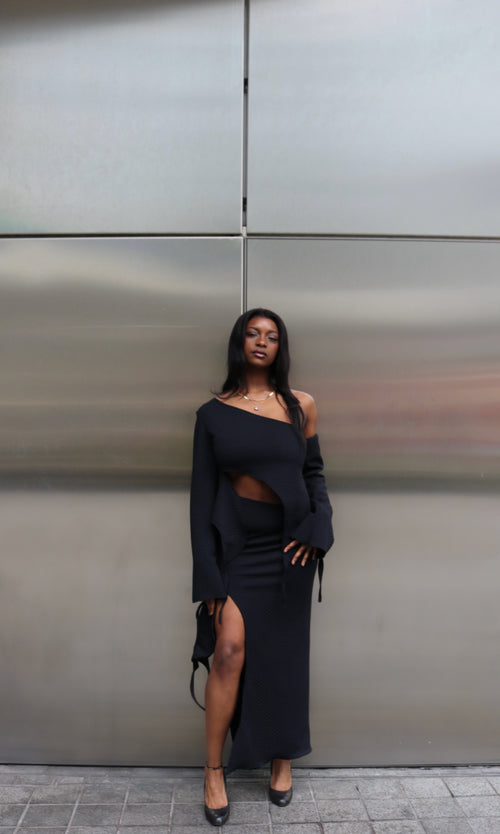 Raven Curl Skirt