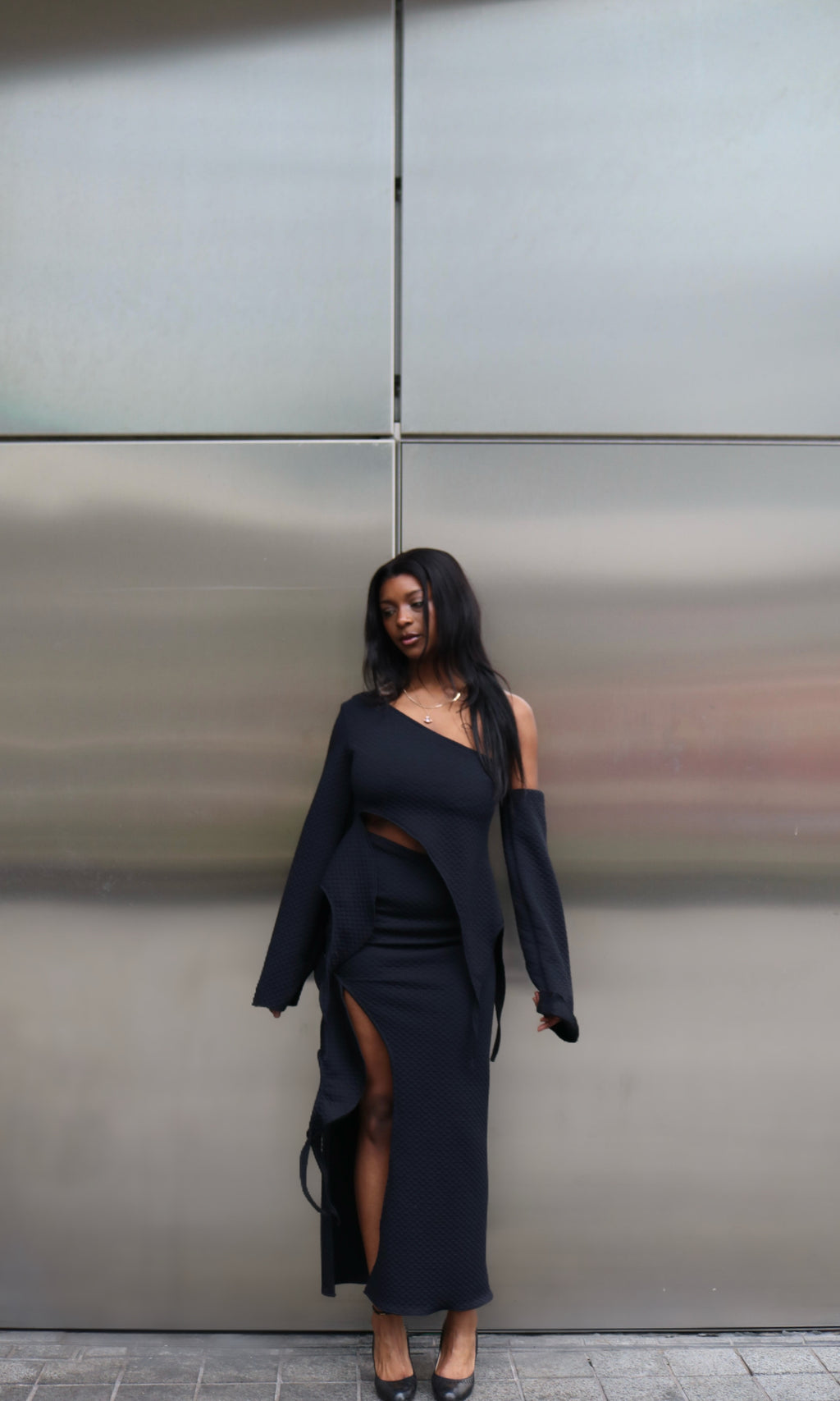 Raven Curl Top