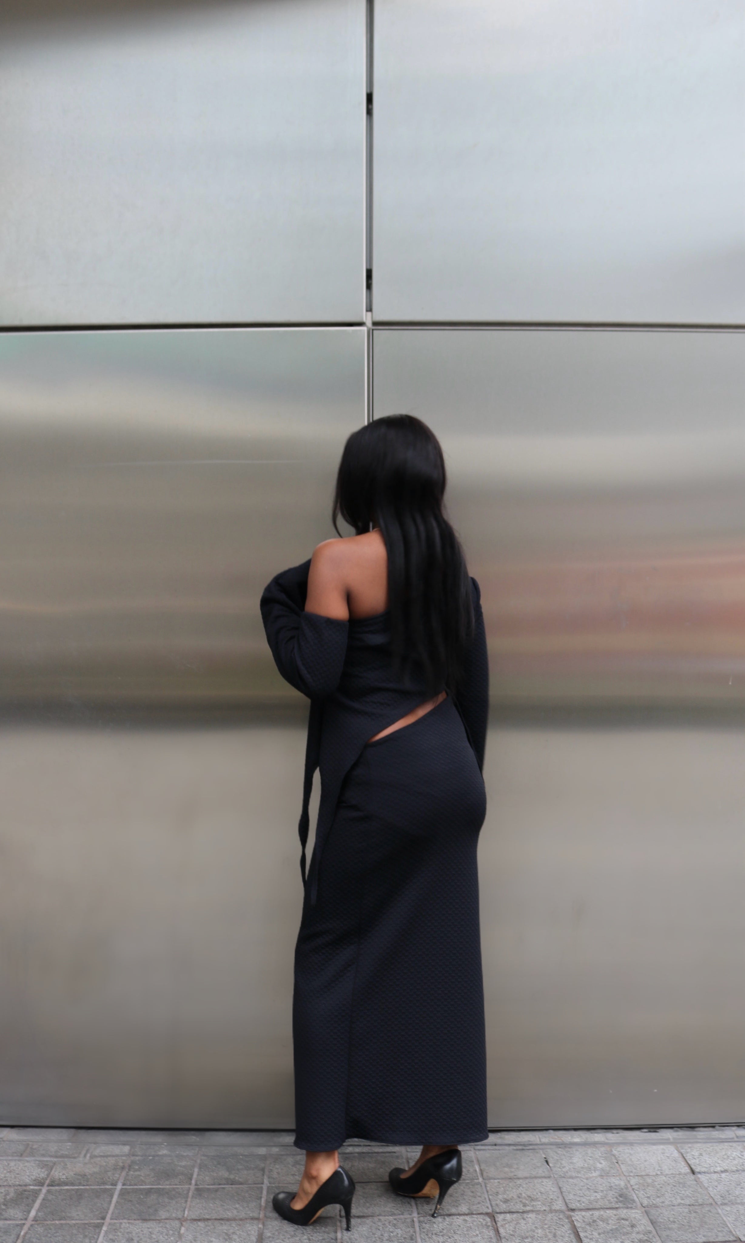 Raven Curl Skirt
