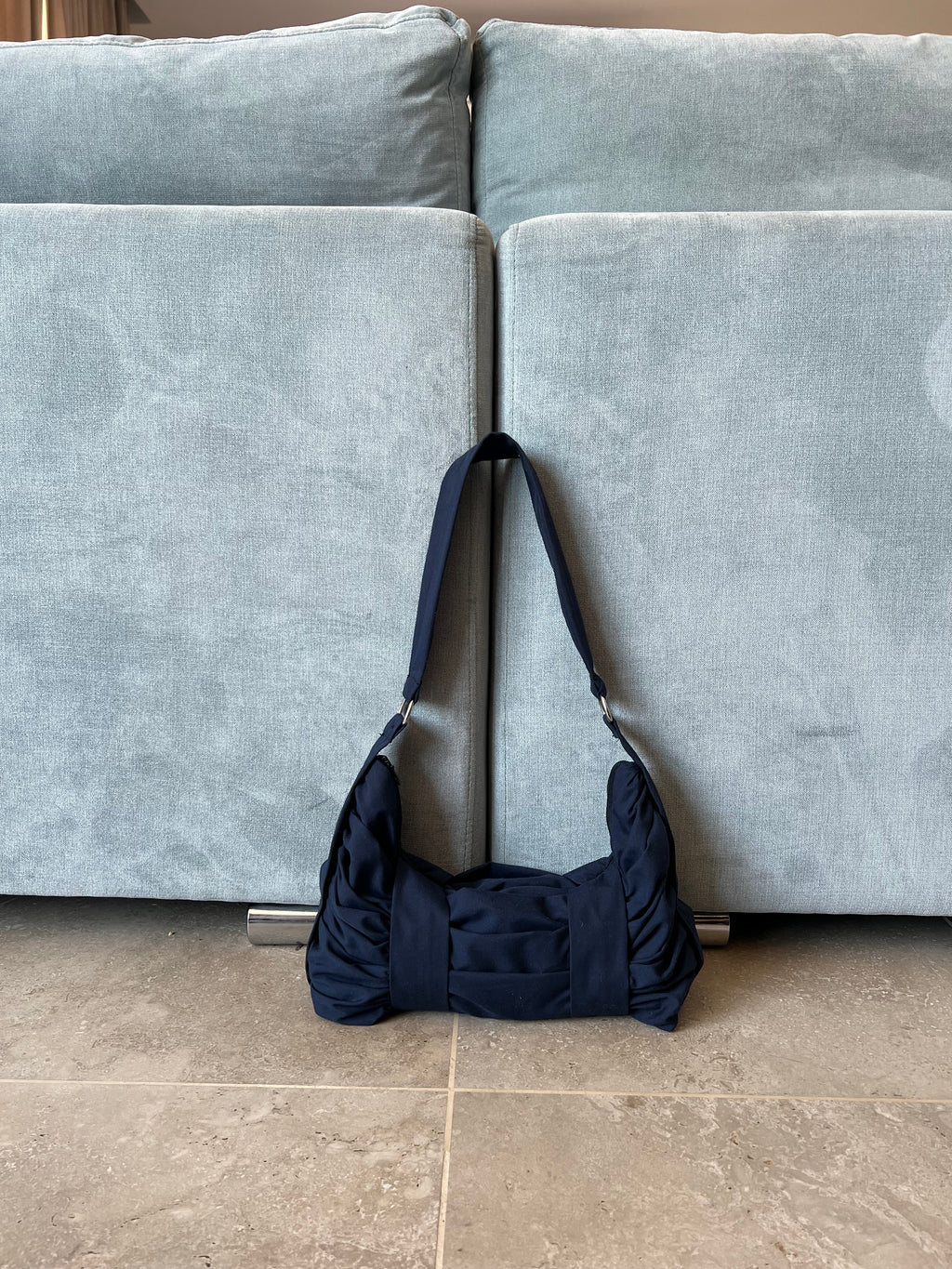 Harness Crescent Bag Navy