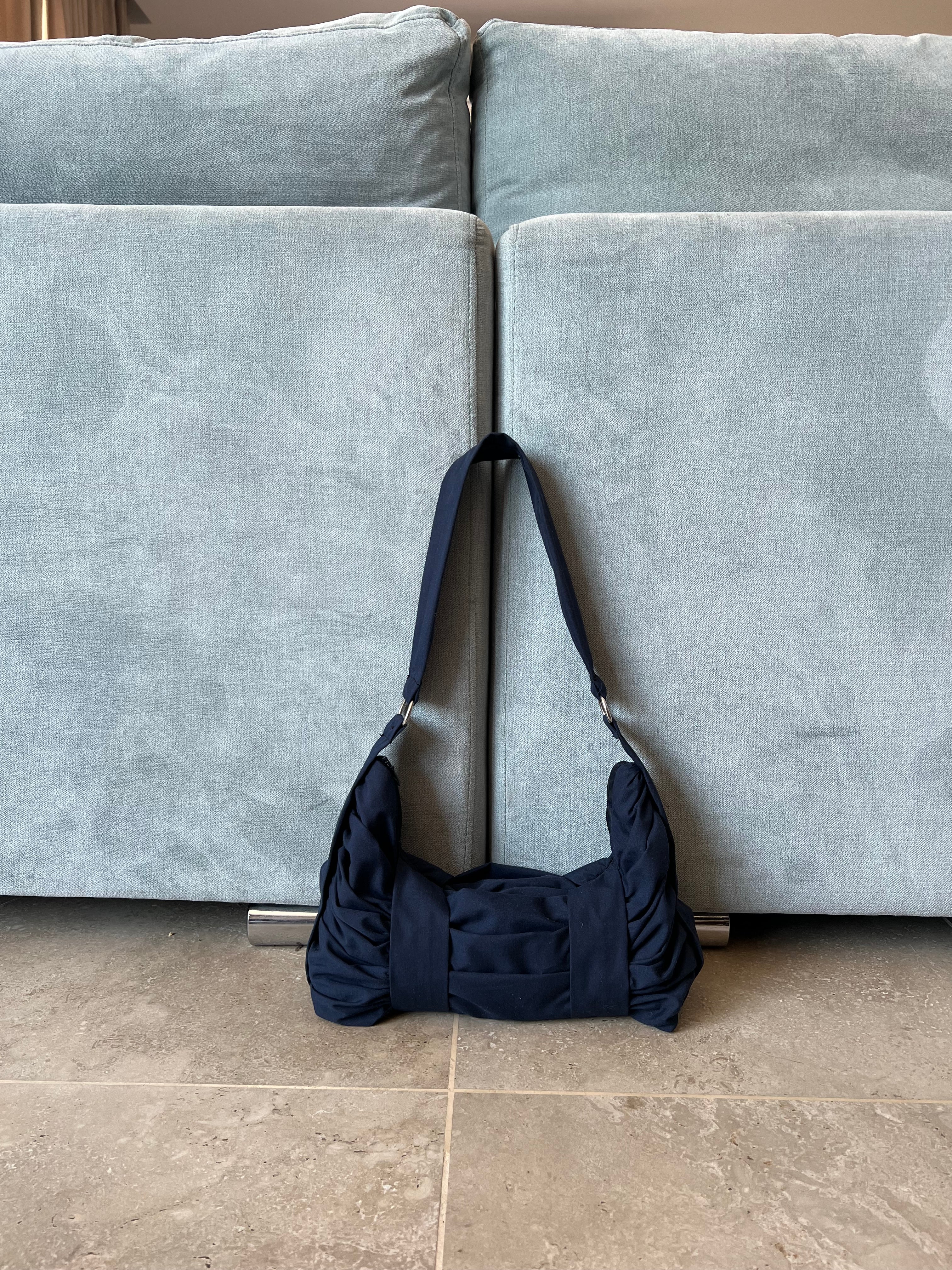 Harness Crescent Bag Navy