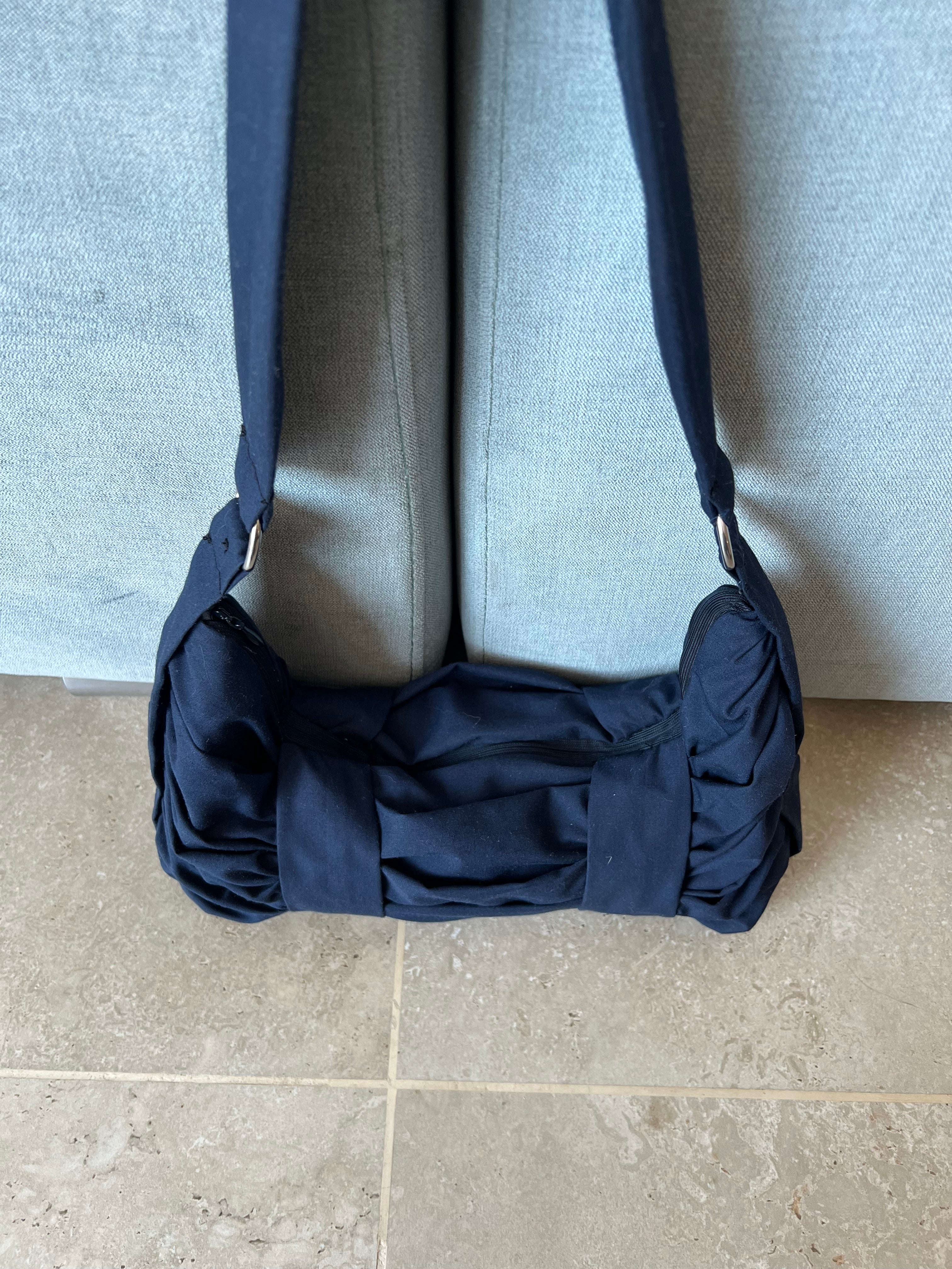 Harness Crescent Bag Navy
