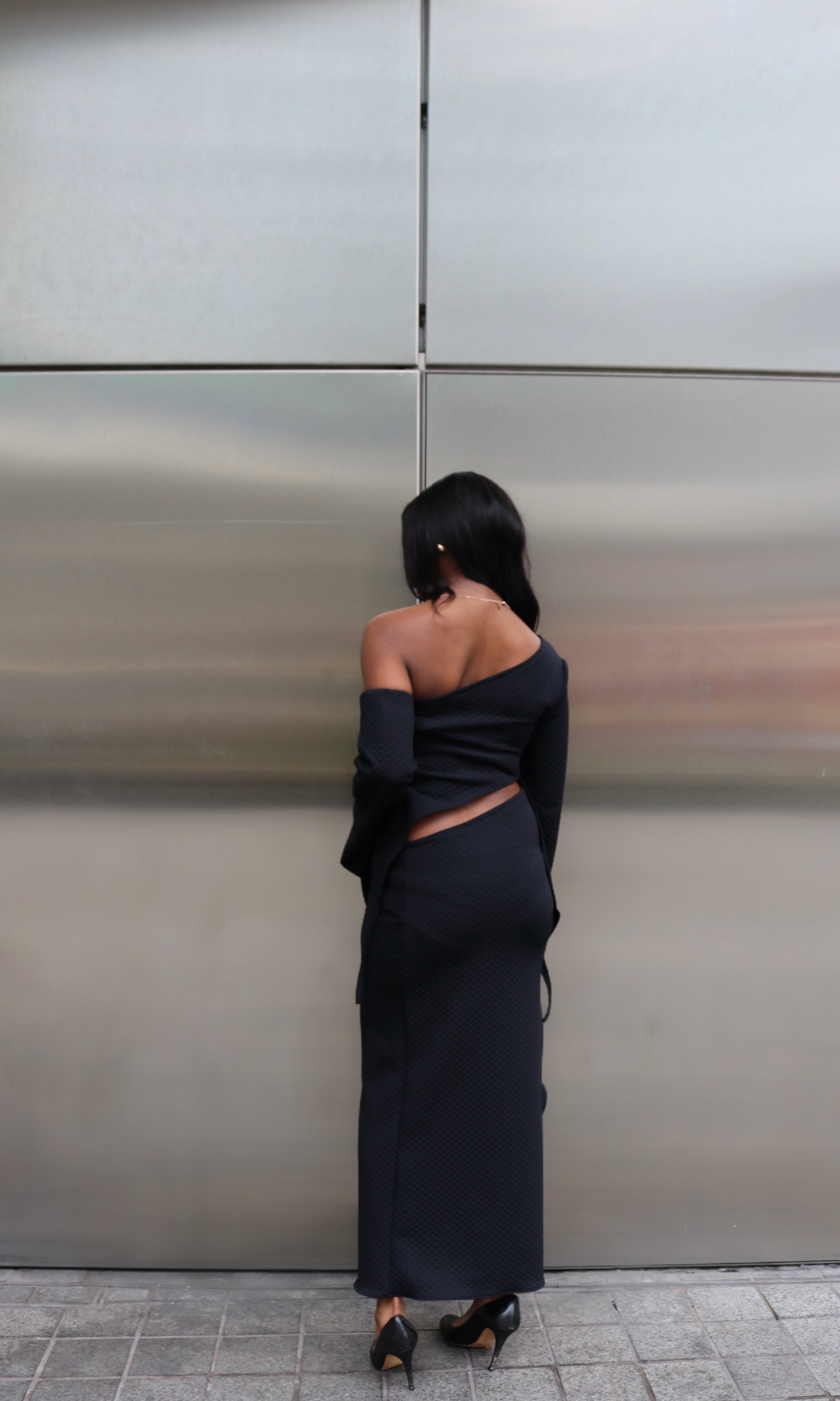 Raven Curl Skirt
