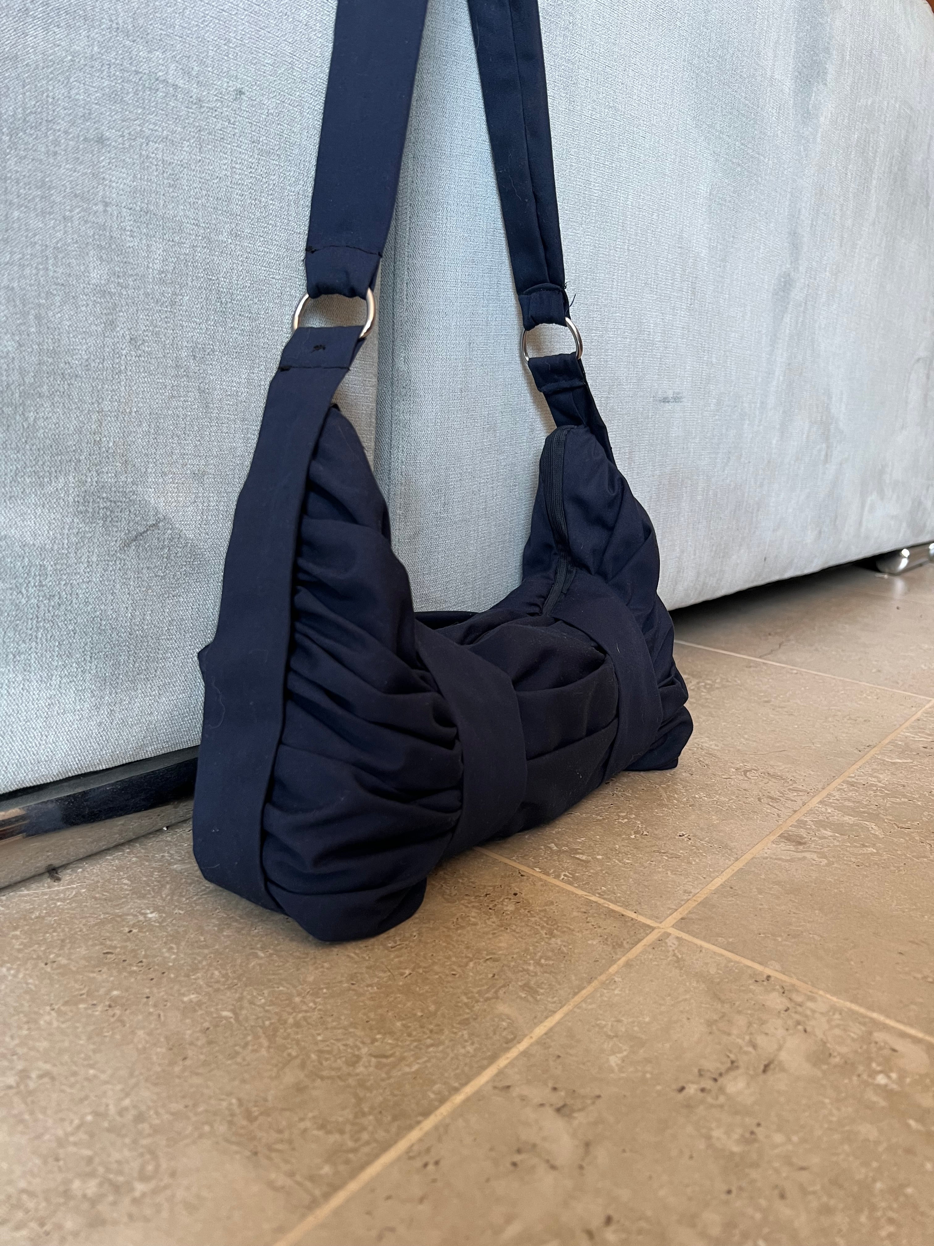 Harness Crescent Bag Navy