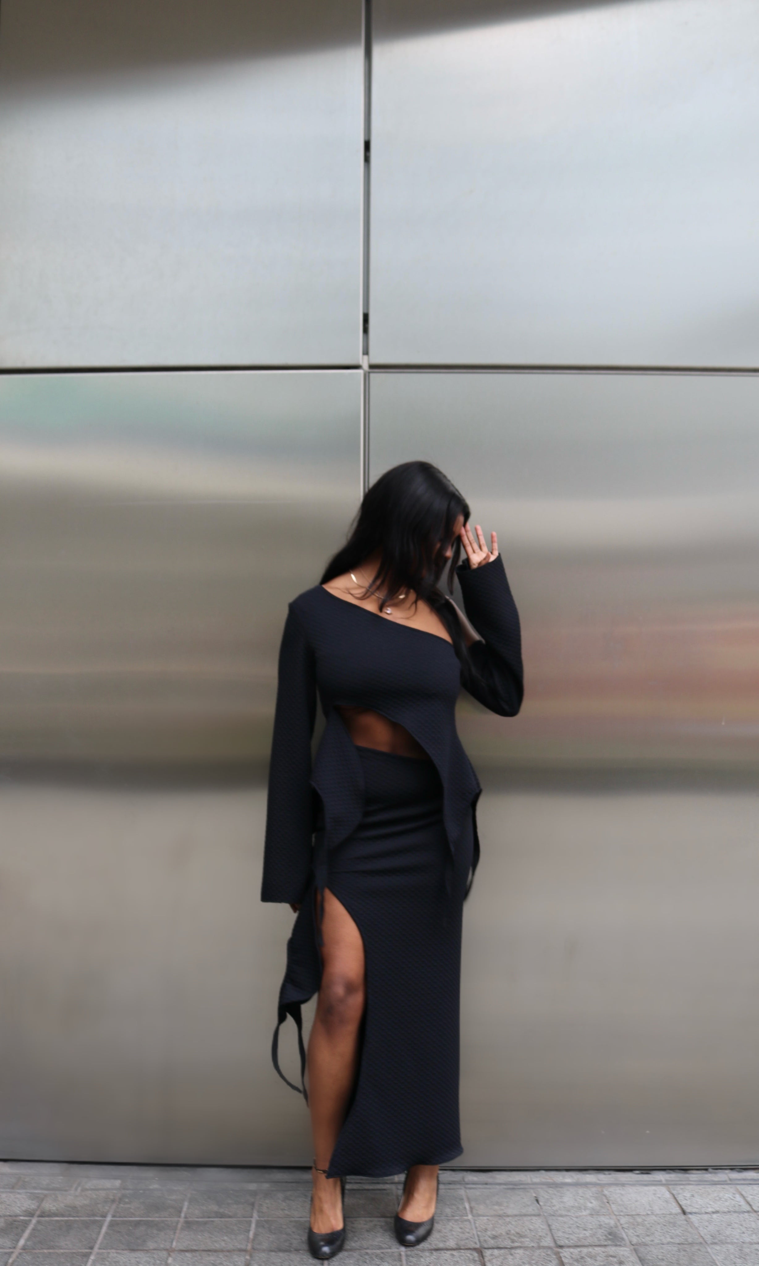 Raven Curl Skirt