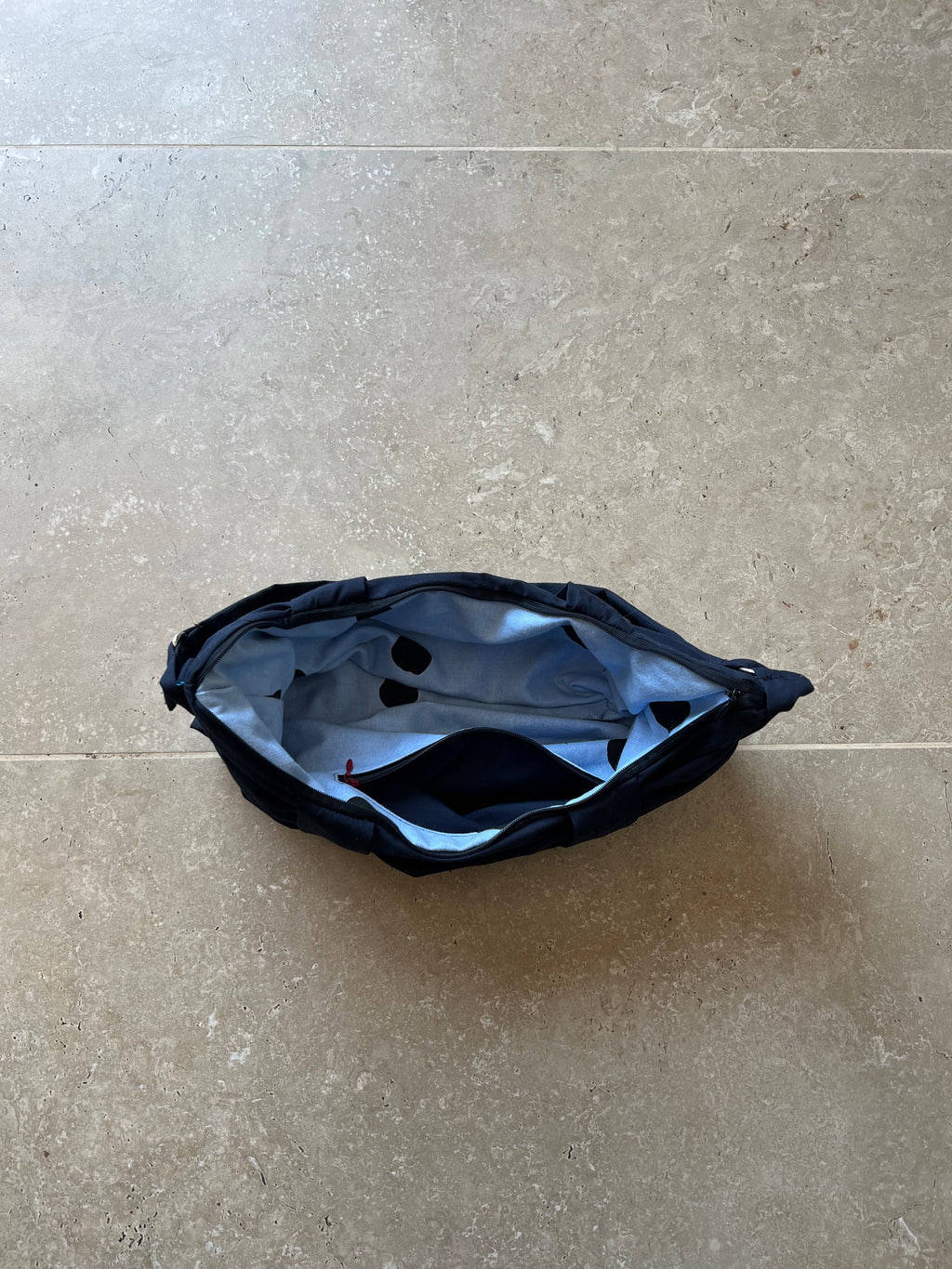 Harness Crescent Bag Navy