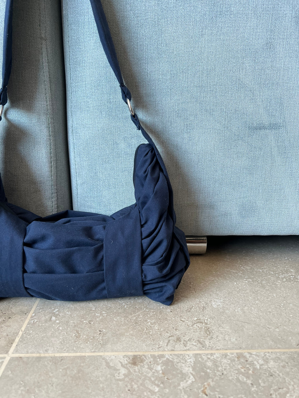 Harness Crescent Bag Navy